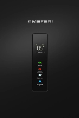 Детальное фото товара: MEFERI MFR185BK TOTAL NO FROST COMBI ULTRA