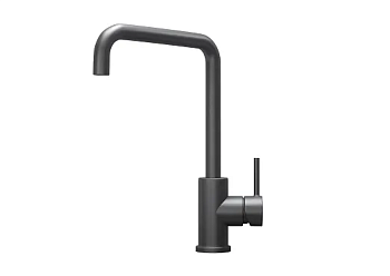 Фото товара: GRANULA 7110 смеситель, нержавеющая сталь, графит матовый