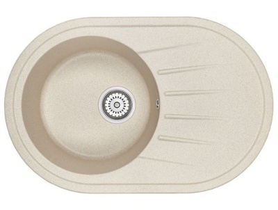 Детальное фото товара: GRANULA 7601 мойка, гранит, бежевый