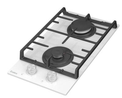 Evelux HEG 300 WG Детальное фото товара: Evelux HEG 300 WG газовая поверхность