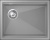 Rivelato LINO LN-554-L grigio metallizz, мойка, гранит, серый металлик Детальное фото товара: Rivelato LINO LN-554-L grigio metallizz, мойка, гранит, серый металлик