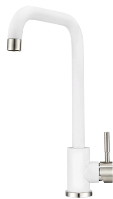 GRANULA 4033 смеситель, гранит, белый