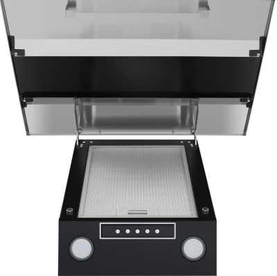 Детальное фото товара: Maunfeld BRIDGE 50 INOX Glass Black