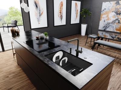 Детальное фото товара: Franke BXM 210/110-68 Premium F-INOX , мойка, нержавеющая сталь, антрацит