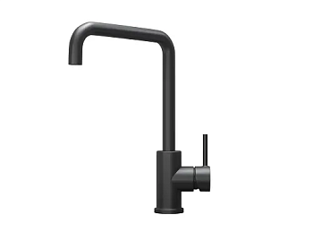 Фото товара: GRANULA 7110 смеситель, нержавеющая сталь, черный матовый