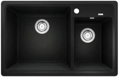 Детальное фото товара: Blanco Legra 8, мойка, гранит, черный