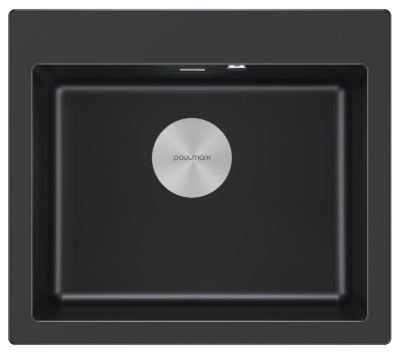 Детальное фото товара: Paulmark KANTE 60, мойка, гранит, черный металлик
