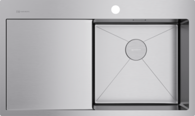 Omoikiri Akisame 86-IN-R, мойка, нержавеющая сталь, чаша справа