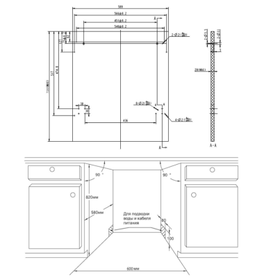 Схема встраивания