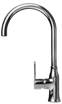 Фото товара: ALVEUS SLIM MONARCH ANTHRACITE, смеситель, антрацит