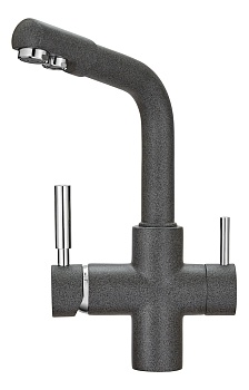 Фото товара: GRANULA 2015 смеситель, гранит, графит