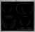 Детальное фото товара: Electrolux EHF46547XK стеклокерамическая поверхность