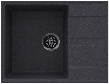Фото товара: Maunfeld Lacrima 650 MFQS-650DGR, мойка, гранит, темно-серый