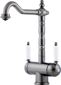 Фото товара: Omoikiri Amagasaki-SI, смеситель, серебро