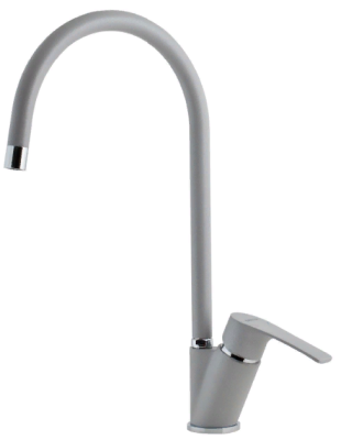 Фото товара: Ewigstein 50235016, смеситель, гранит, серый металлик