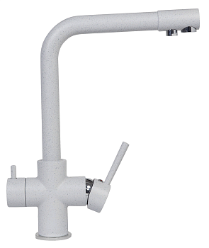 Фото товара: Ecoshtein ES 0400, смеситель, гранит, серый шелк