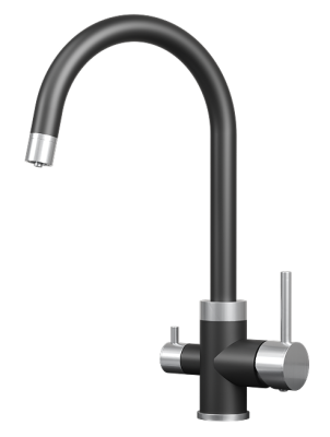 GRANULA 5169 смеситель, нержавеющая сталь, турмалин