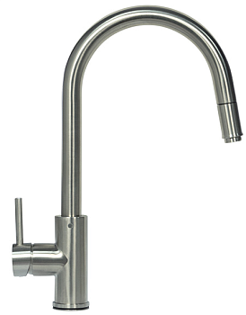 Фото товара: Zigmund & Shtain ZS 1700, смеситель, нержавеющая сталь