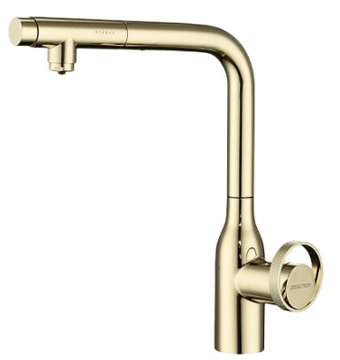 Детальное фото товара: Paulmark URBAN, смеситель, золото