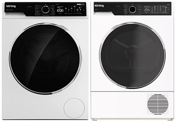 Korting стирка KWM 58ILS1299 + сушка KD 60HP109 Фото товара: Korting стирка KWM 58ILS1299 + сушка KD 60HP109
