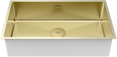 Детальное фото товара: Paulmark NEXT 74 UNI, мойка, нержавеющая сталь, светлое золото