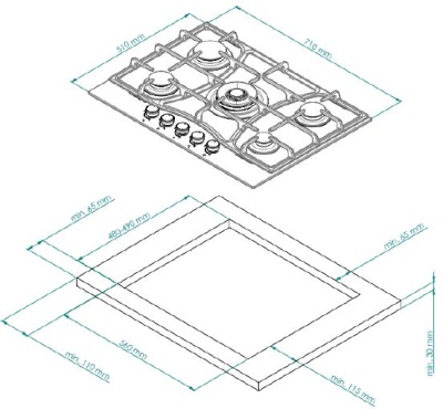 Схема встраивания