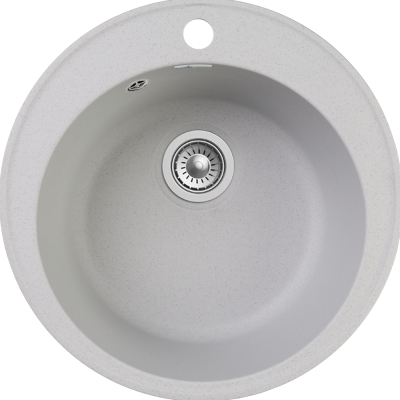 GranFest QUARZ GF-Z08, мойка, гранит, серый