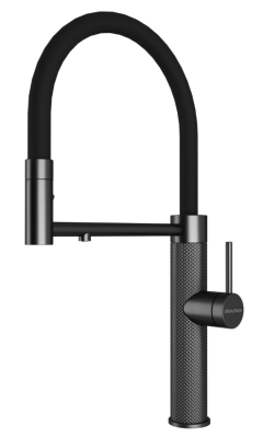 Детальное фото товара: Paulmark GANYMEDE DIAMOND, смеситель, вороненая сталь