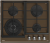 Детальное фото товара: Teka GZC 64320 XBN LONDON BRICK BROWN газовая поверхность