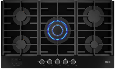 Детальное фото товара: Haier HHX-G95CWSB газовая поверхность