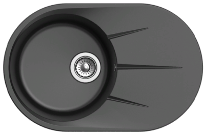 Фото товара: Ewigstein Rund R- 50F, мойка, гранит, антрацит