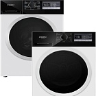 Maunfeld стирка MFWM1410STWH03 + сушка MFDM168WH03B