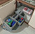 Фото товара: Ninka Vector система сортировки и хранения в угловой шкаф, 3 контейнера 12/12/5,5 л, правая, серый