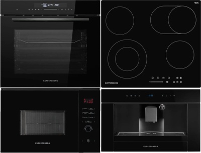 KUPPERSBERG ECS 627 + HT 613 BLACK + HMW 650 BL + KCM 182 BLACK