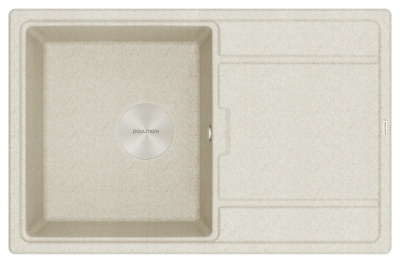 Детальное фото товара: Paulmark FLUGEN 50-780, мойка, гранит, бежевый