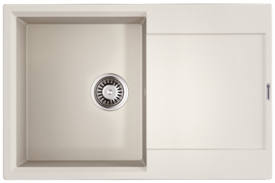 Omoikiri Daisen 78T-WH, мойка, гранит, белый Omoikiri Daisen 78T-WH, мойка, гранит, белый