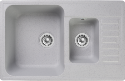 Детальное фото товара: GranFest QUARZ GF-Z21K, мойка, гранит, серый