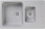 Детальное фото товара: GranFest QUARZ GF-Z21K, мойка, гранит, серый