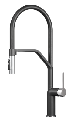 Фото товара: GRANULA 9012 смеситель, гранит, шварц