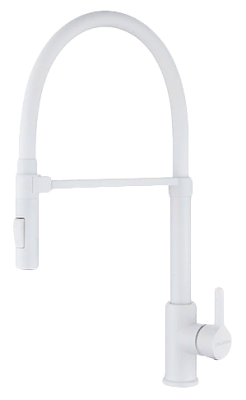 Paulmark HALT, смеситель, белый матовый