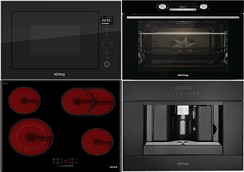 Фото товара: KORTING HK 62550 B + OKB 8931 CESN + KMI 825 TGN + KCM 9200 BG