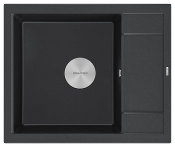 Фото товара: Paulmark FLUGEN 50-600, мойка, гранит, черный  