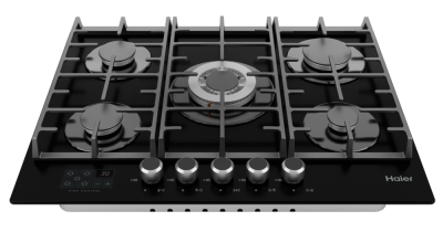 Детальное фото товара: Haier HHX-G75CWSB газовая поверхность