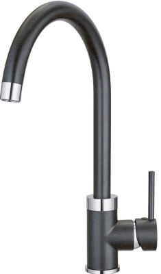 Детальное фото товара: GRANULA 2125 смеситель, гранит, черный