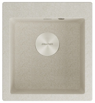 Фото товара: Paulmark KANTE 45, мойка, гранит, бежевый