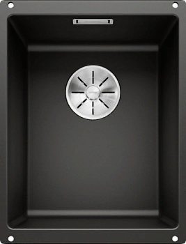 Фото товара: Blanco Subline 320-U, мойка, гранит, черный