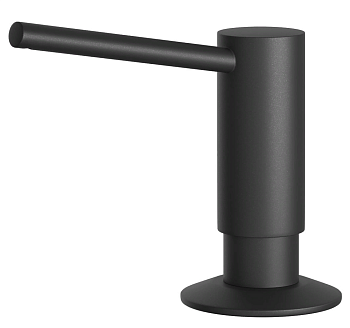 Фото товара: Omoikiri OM-02-P-BL, дозатор для моющего средства, черный