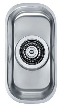Фото товара: ALVEUS VARIANT 110 SAT, мойка, нержавеющая сталь сатин (в комплекте с сифоном 1130550)