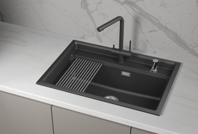 Детальное фото товара: GRANULA 7301i мойка, гранит, шварц