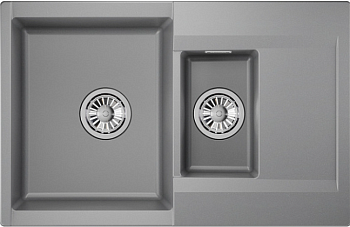 Фото товара: GRANULA ES-7808 мойка, гранит, алюминиум